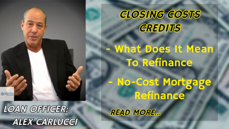 Mortgage Refinance Closing Costs When Refinancing Home Loans